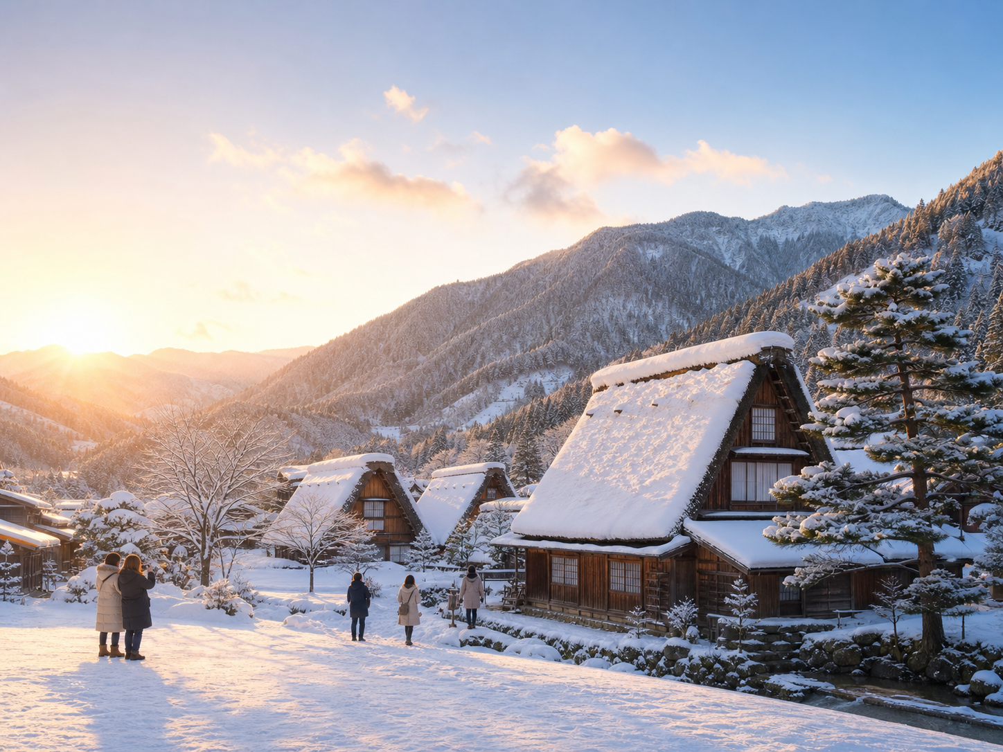 【除夕啟程．名進松出】新春奧飛秘湯．兼六園冬雪吊．犬山選品英迪格＆富山東急 5 日